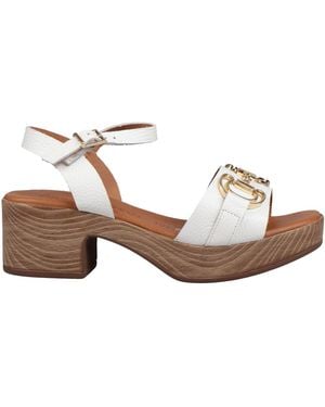 SPARWOMAN Sandals Leather - Natural
