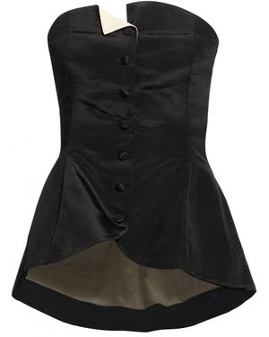 Willy Chavarria Top Cotton, Acetate - Black