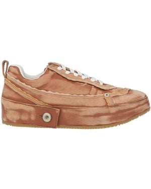 Loewe Tan Sneakers Leather - Brown