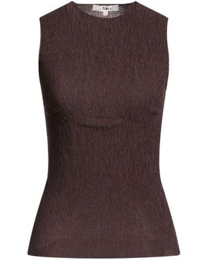 Tibi Top - Marrone