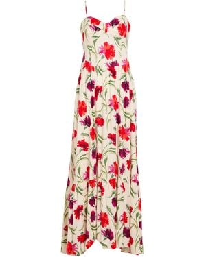 Diane von Furstenberg Vestido largo - Rojo