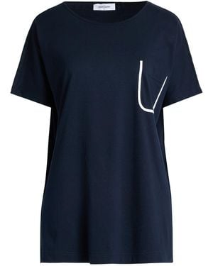 Gran Sasso Midnight T-Shirt Cotton - Blue