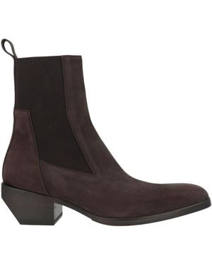 Rick Owens Ankle Boots - Brown