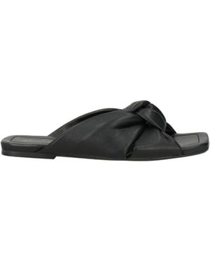Bianca Di Sandals Leather - Black