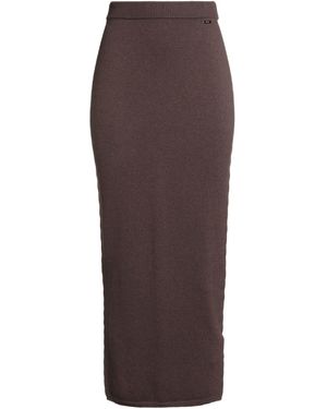 Kiton Maxi Skirts - Brown