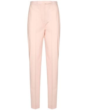 Lardini Light Trousers Wool, Elastane - Pink