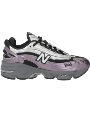 New Balance Trainers Textile Fibres, Synthetic Material - Grey