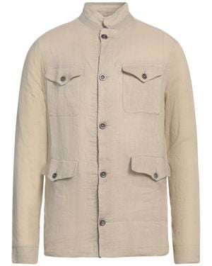 Alpha Studio Shirt Linen - Natural
