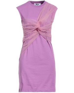 MSGM Mini Dress - Purple