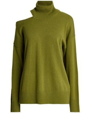 Alpha Studio Turtleneck Geelong Wool - Green