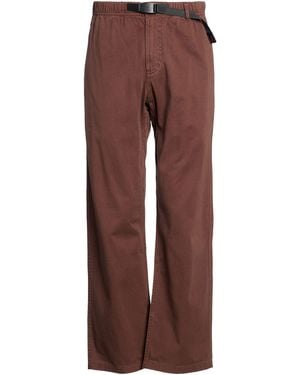 Gramicci Chocolate Trousers Cotton - Brown