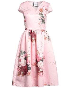 THE ABITO Milano Midi Dress Polyester - Pink