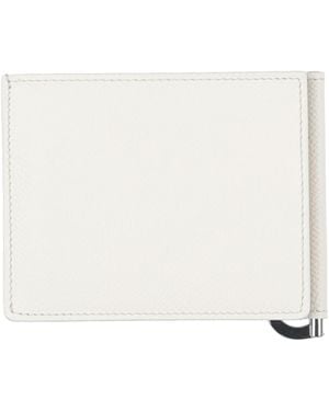 Maison Margiela Wallet Cow Leather - White