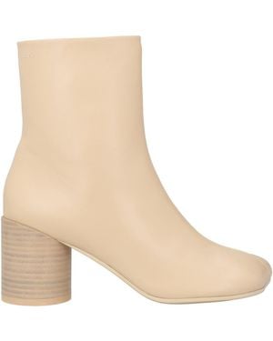 MM6 by Maison Margiela Ankle Boots - Natural