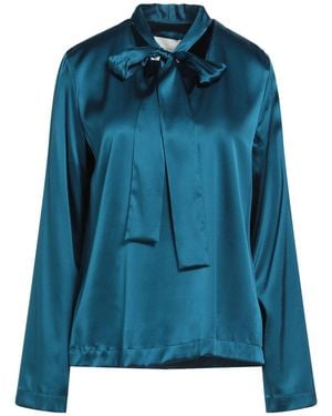 Xacus Top Silk, Elastane - Blue