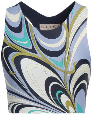 Emilio Pucci Top - Blu