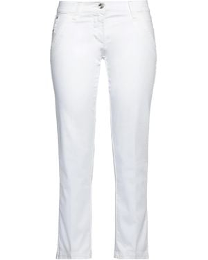 Jacob Cohen Pants Cotton, Elastane - White