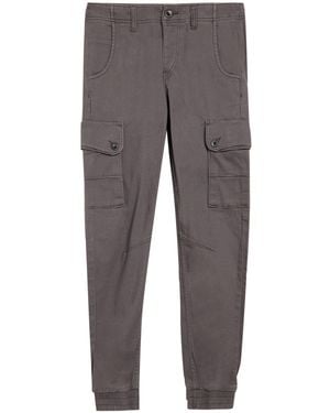 Jack & Jones Pants Cotton, Elastane - Gray