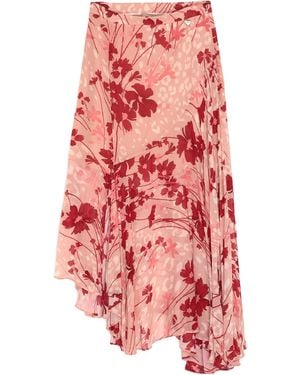 Twinset Midi Skirt Viscose - Red