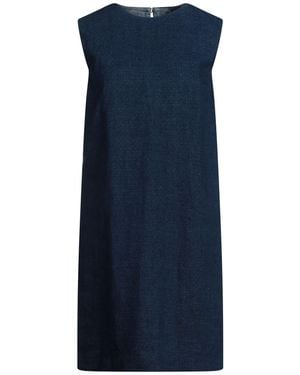 The Row Mini Dress Cotton - Blue