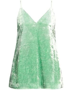 Jil Sander Light Top Viscose, Polyester - Green
