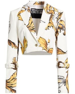 Versace Jeans Couture Blazer Polyester, Elastane - White