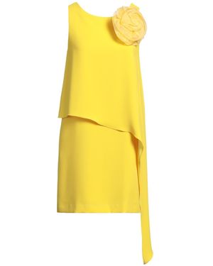 Hanita Mini Dress Polyester - Yellow