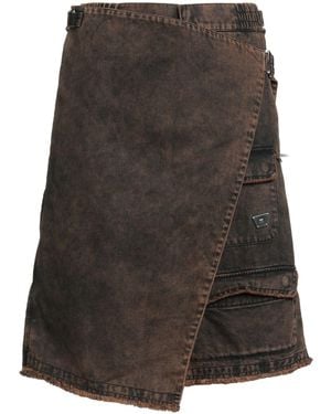 MISBHV Denim Shorts Cotton - Brown