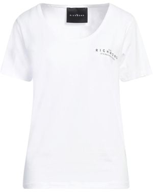 John Richmond T-Shirt Cotton, Elastane - White