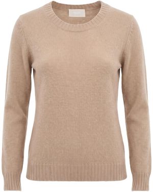 Drumohr Sand Sweater Lambswool - Natural