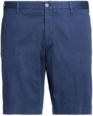 Fedeli Shorts & Bermuda Shorts Cotton, Elastane - Blue