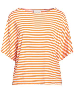 CROCHÈ T-Shirt Viscose, Elastane - White