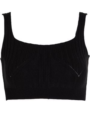 Dondup Top Viscose, Polyacrylic - Black