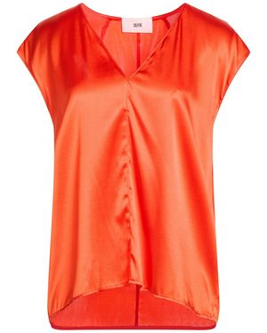 SOLOTRE Top Silk, Elastane - Orange