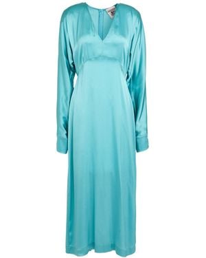 Semicouture Midi Dresses - Blue