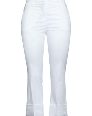 GOODMATCH Pants Cotton, Polyamide, Elastane - White