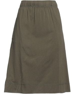 MHL by Margaret Howell Military Midi Skirt Organic Cotton - Green