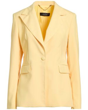 Nora Barth Blazer Polyester, Acetate, Cotton - Yellow