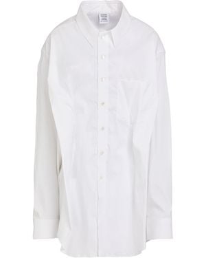 Vetements Shirt Cotton, Polyamide, Elastane - White