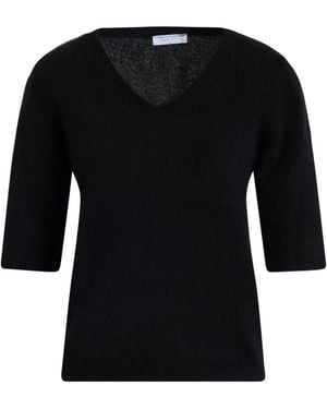 Majestic Filatures Pullover - Schwarz