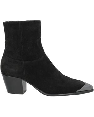 Anna F. Ankle Boots Leather - Black