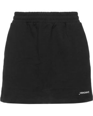hinnominate Mini Skirt Cotton, Polyester - Black