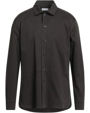 Aion Shirt Cotton, Elastane - Black