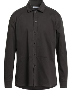 Aion Shirt Cotton, Elastane - Black