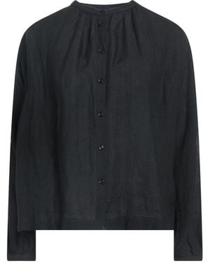 MASSCOB Shirt Linen - Black