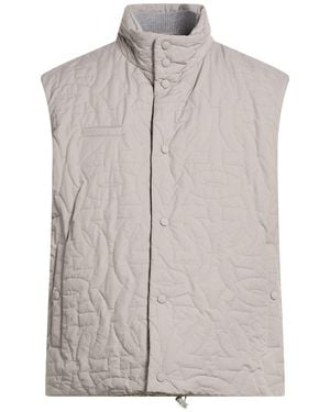 Ferragamo Vest Polyester, Wool - Gray