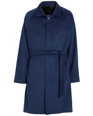 MALIA COUTURE Coat Polyester, Viscose - Blue