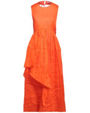 Cecilie Bahnsen Midi-Kleid - Rot