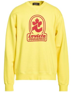 INVICTA x DSQUARED2 Sweatshirt Cotton - Yellow
