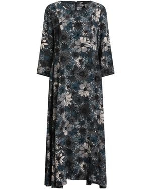 Max Mara Midi-Kleid - Schwarz